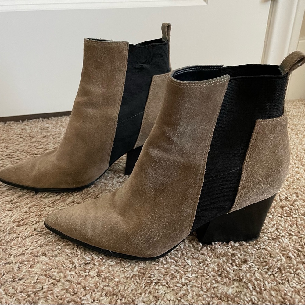 Kendall + Kylie Finch Suede Booties Size 8.5 - Picture 2 of 5